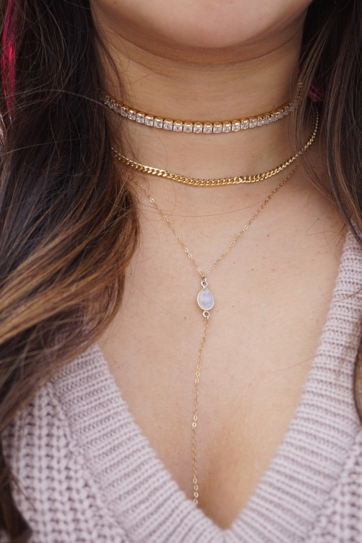 Slim Thicc Thin Chain Necklace 22