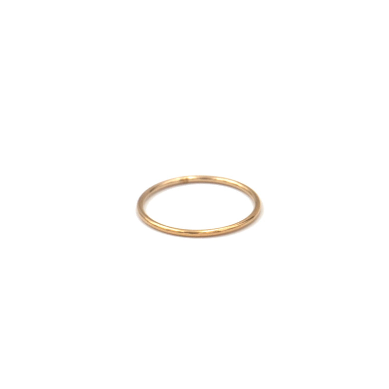 Smooth Stacking Ring (Gold Filled, Rose Gold Filled, Sterling Silver)