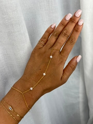 Pearl Hand Chain