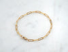 Soho Paperclip Chain Link Bracelet, Medium Size