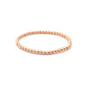 Rose Gold Filled Bracelet 4mm stretch elastic seamless