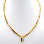 Thicc Chain Lock Neckace