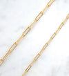 Soho Paperclip Chain Link Bracelet, Medium Size