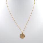Zodiac Medallion Pendant