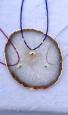 Eye Lashes Lapis Choker