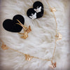 Butterfly Hoop Earrings