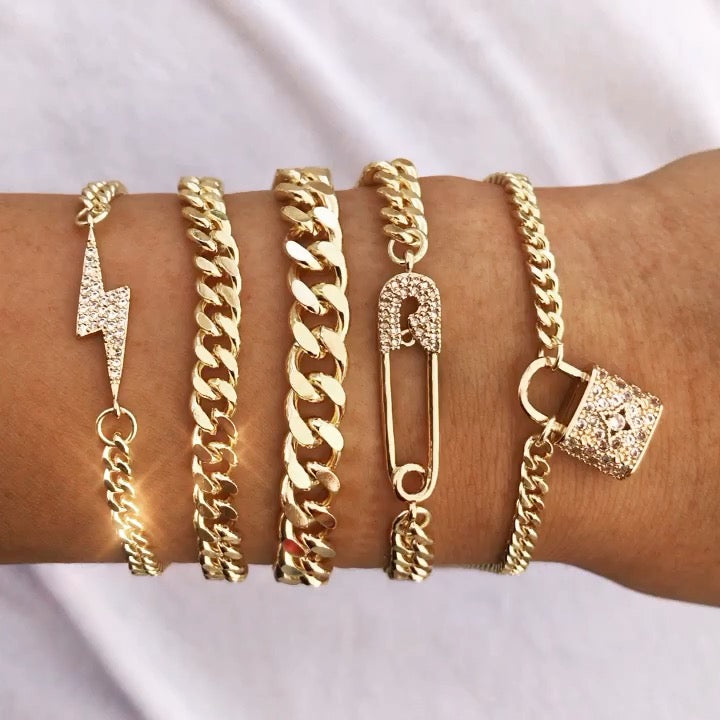 Slim Thicc Chain Bracelet