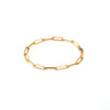 Soho  Paperclip Chain Link Bracelet, Large Size