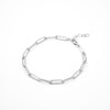 Soho  Paperclip Chain Link Bracelet, Large Size