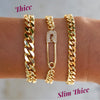 Slim Thicc Chain Bracelet