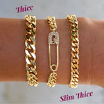 Slim Thicc Chain Bracelet