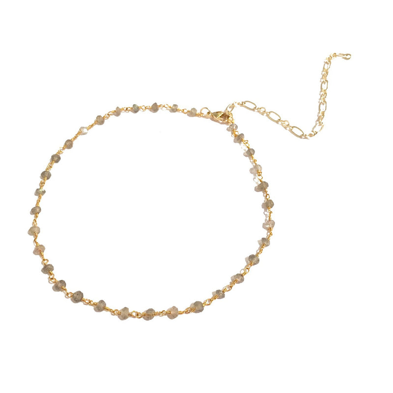 Labradorite Gold Choker ACxSL