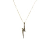 Lightning Bolt Diamond Necklace